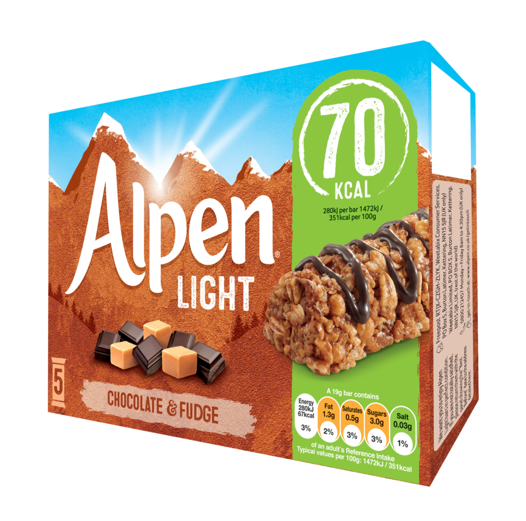 Alpen Light Bar Nutritional Information